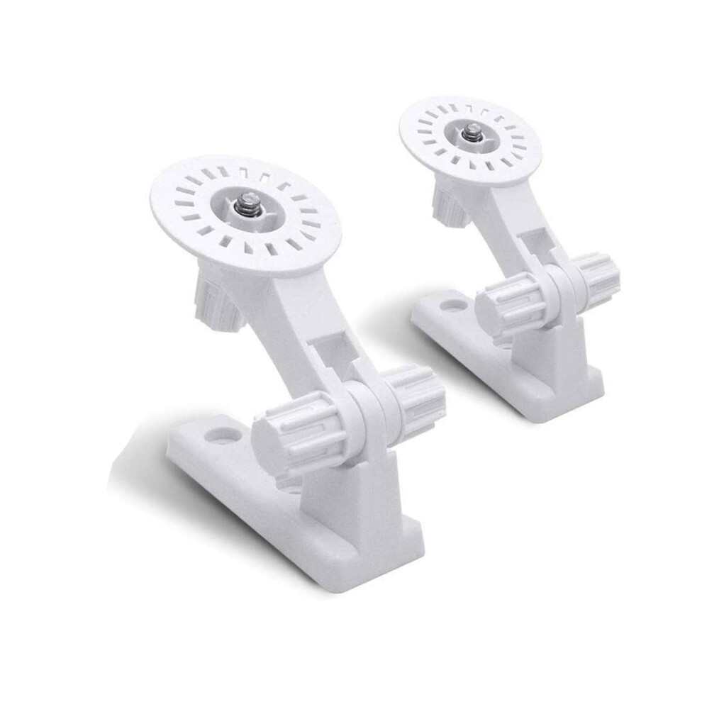 Wall Mount Bracket For Wyze Cam Pan, Secure Fit For 1080P Hd Pan Tilt Camera, 2 Pack, White 9092120142112