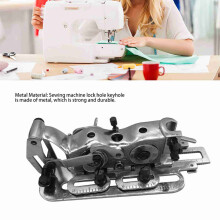 Metal Sewing Machine Lock Hole Keyhole Adjustment Accessory for Household & Industrial Use
