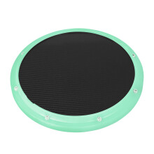 12 Inch Carbon Fiber Drum Practice Pad with Real Drum Rebound, Quiet Washable Surface for Travel