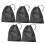 Mesh Drawstring Bags 5 Pack for Golf Accessories Lightweight Polyester Travel Pouches 1