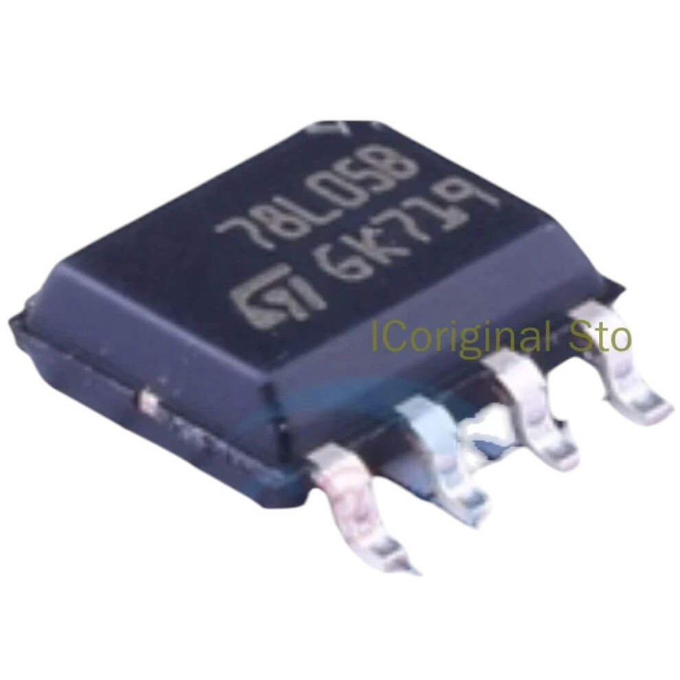 10Pcs 78L05 L78l05abd13tr 5V Voltage Regulator Sop8 Smd Ic Stable Output Reliability 9330225899686