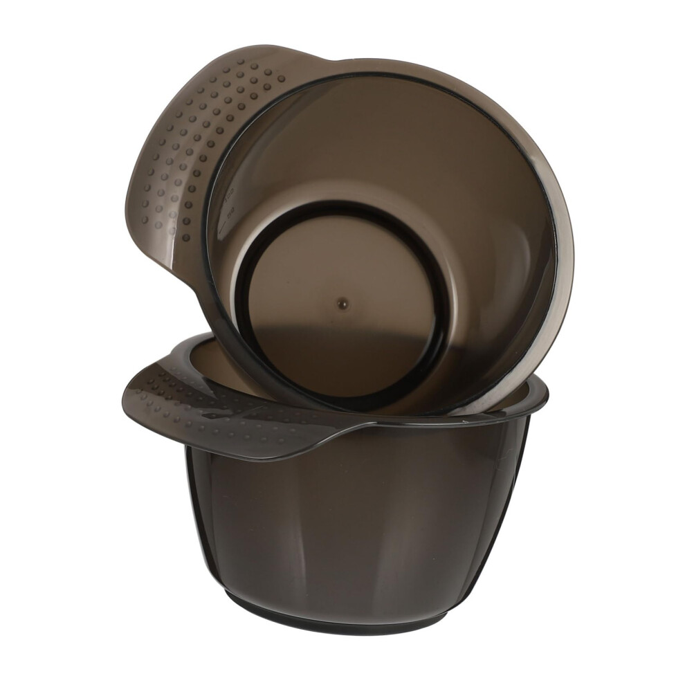 Hair Dye Mixing Bowl Set Plastic SpillResistant Easy Clean for Salon and Home Hair Coloring