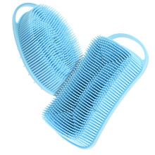 Silicone Body Scrubber 2 Pack Exfoliating Shower Brush for Deep Cleansing and Gentle Full Body Care