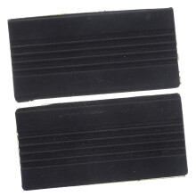 2Pack Drum Pedal Mat with AntiSlip Stable Grip and Drum Hoop Protection for Drum Rack
