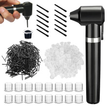 Tattoo Ink Mixer Kit with 200 Ink Cups and Sticks, Fast Electric Pigment Mixing for Microblading