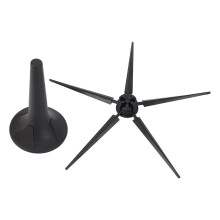 Metal Folding Trumpet Stand with Stable FiveLeg Design, Shock Absorbing Cradle and NonSlip Feet