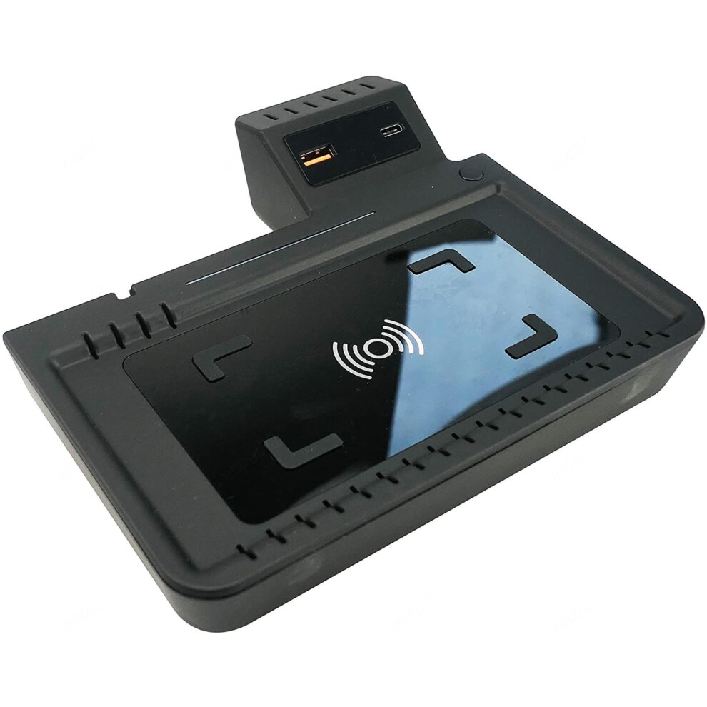 Center Console Wireless Charger For Ford Explorer 20202021, 15W Fast Charge With Usb And Typec Ports 9092120142211