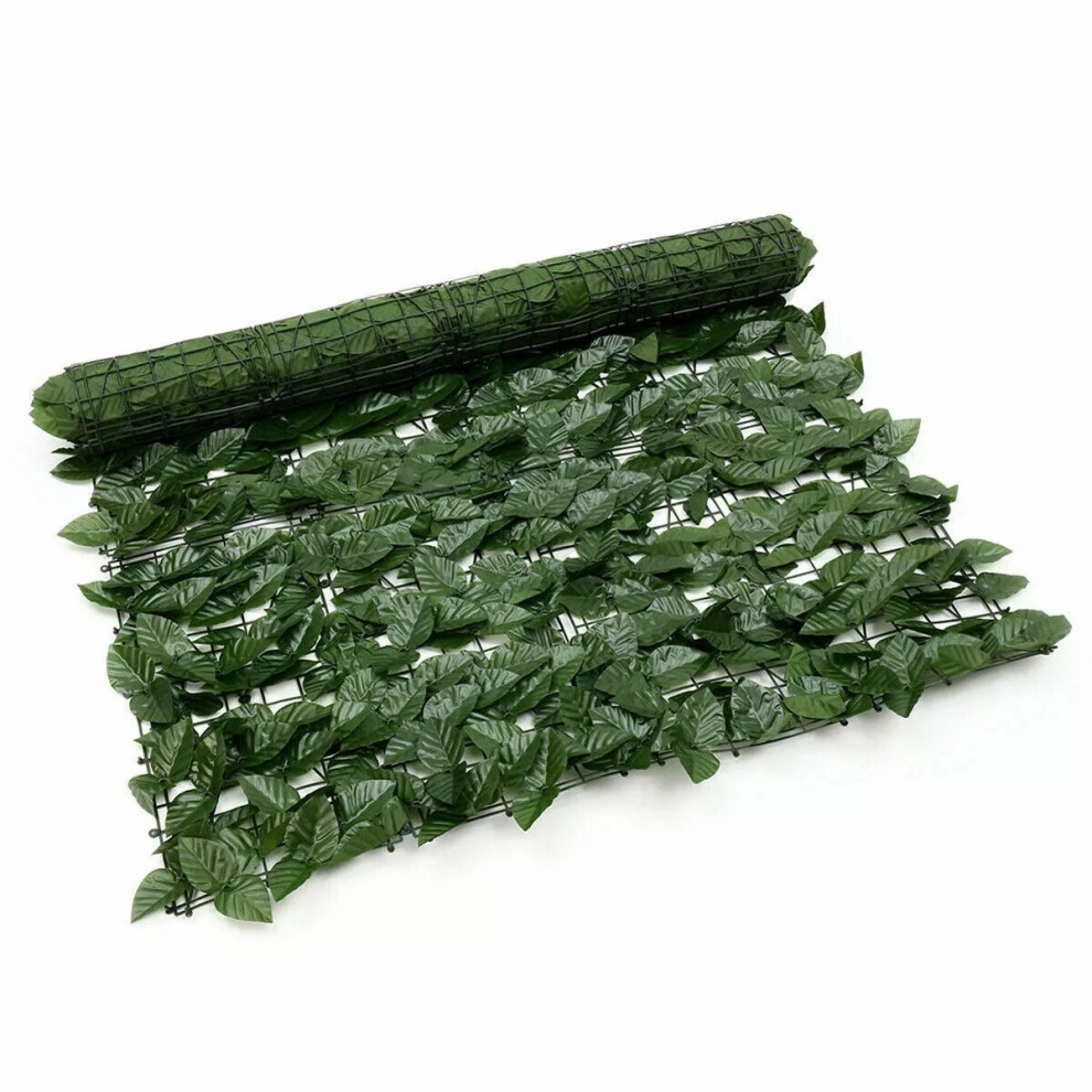 3M Artificial Ivy Leaf Hedge Panel, Faux Privacy Screen For Garden Fence 114956529604