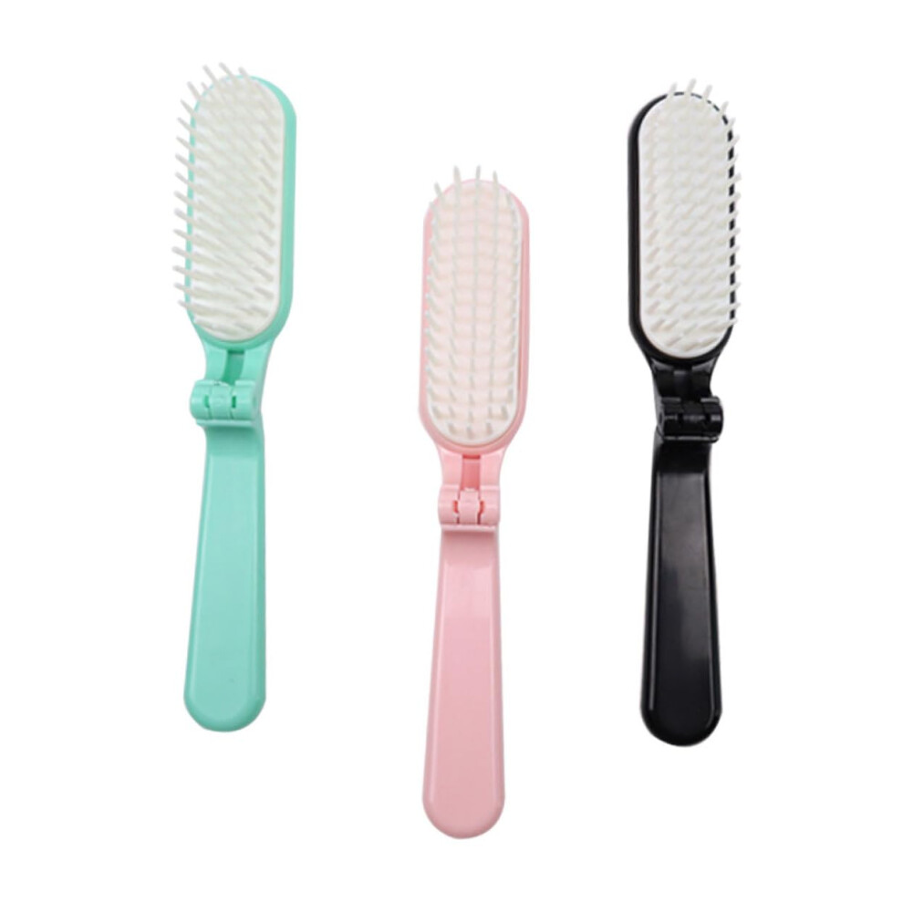 3pcs Hair Comb Set for Women, Folding Detangling Combs with Anti Static Control