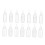 14pcs Clear Plastic Squeeze Bottles Set with Precise Tip for Liquids, Refillable Travel Size 1