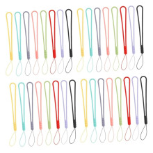 Phone Lanyard Necklace 16 Pack Silicone Cell Phone Lanyards for iPhone Android Keys and ID Badges