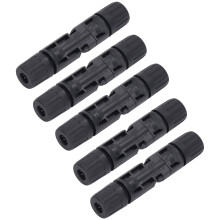 5 Sets IP67 Waterproof Solar Cable Connectors 1000V 30A