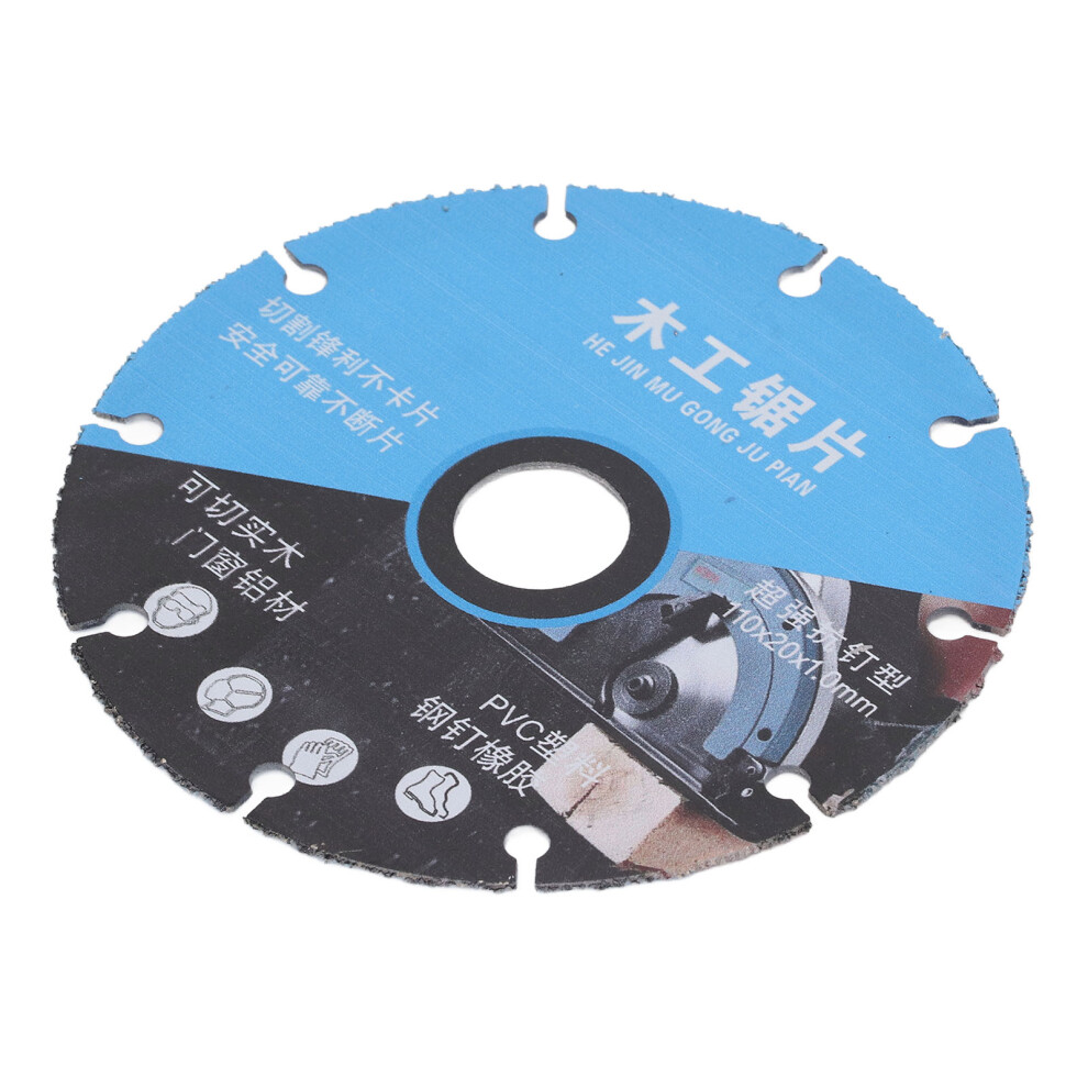 High Manganese Steel 110Mm Woodworking Saw Blade, 22Mm Hole 9301389866821
