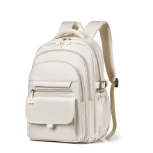 YhyDLC Laptop Backpack 15 Inch, Oxford Cloth Large Capacity Travel Backpack for School, Beige