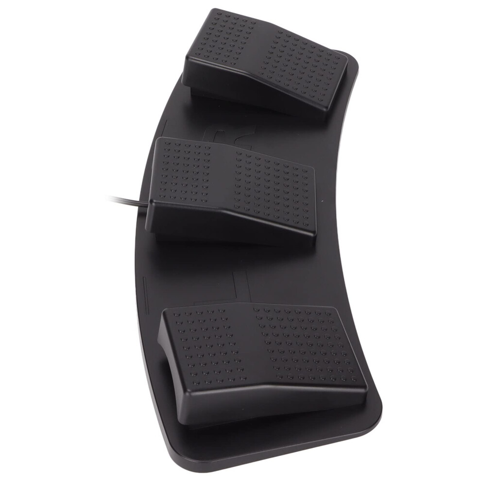 Usb Triple Foot Pedal Switch Fs23_pm, Programmable Mechanical Keyboard Switch For Pc And Versatile Control 9073542633143