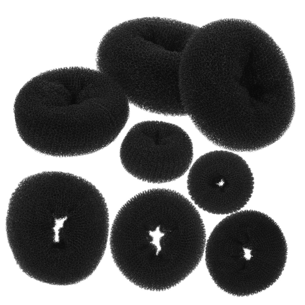 Hair Bun Maker and Donut Bun Maker Set, Adds Volume Instantly, Durable Elastic for Daily Styling