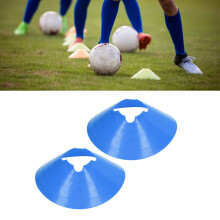10 Stück 8 cm PE Fußball-Disks, Markierungs- und Hindernisconen für das Sports training
