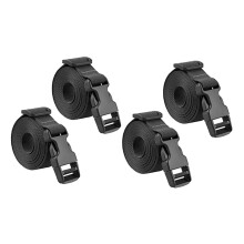 Luggage Straps 4 Pack Adjustable Suitcase Straps with Buckle to Prevent PopOpen