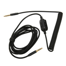 Coiled Headphone Cable 6.6ft for Astro A10 A30 A40 with Mute Switch