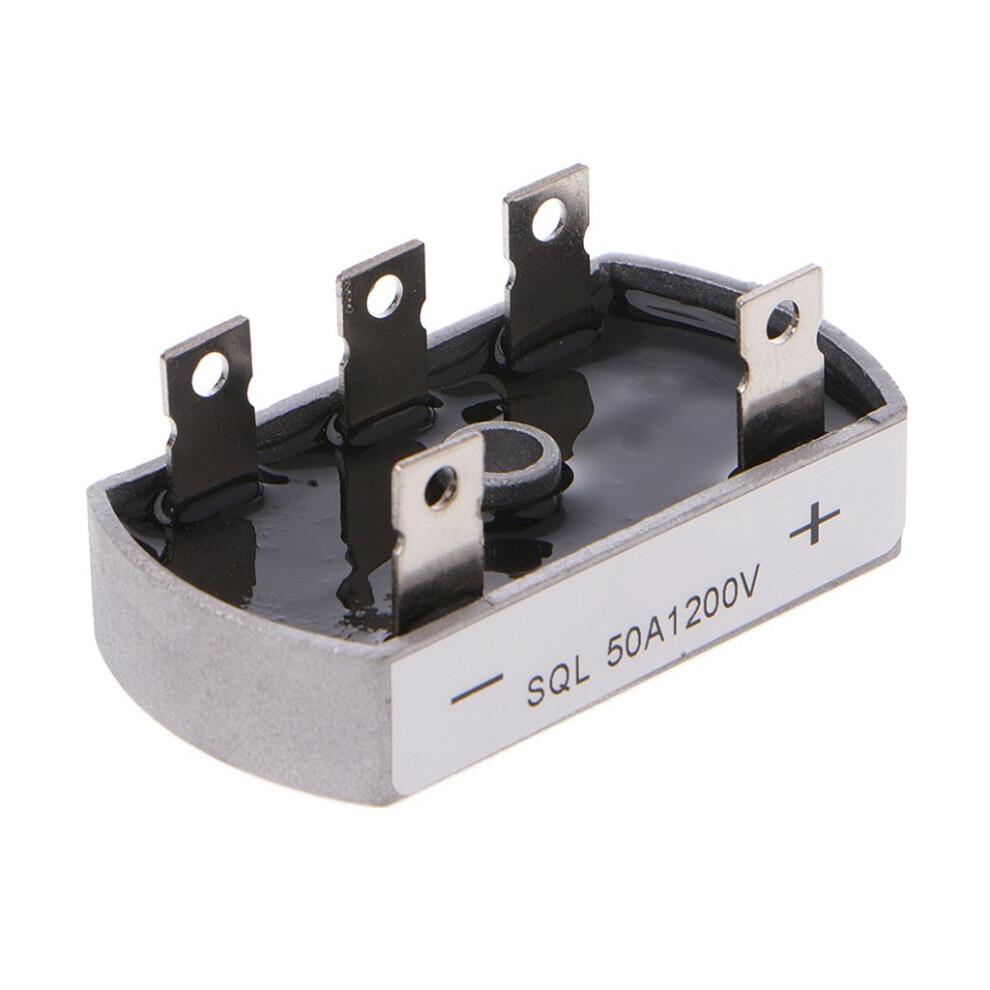 3 Phase Diode Bridge Rectifier 50A 1200V Aluminum Case Enhanced Heat Dissipation Sql50a Mo 9330225901143