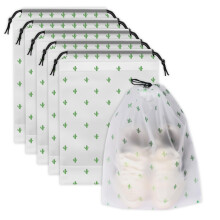 Shoe Bags for Travel, Waterproof Pack of 5, 15.7 x 11.8 in, Cactus, for Women and Men