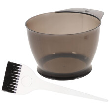 2pcs Hair Dyeing Kit with Brush and Bowl for Precise and Mess DIY Hair Coloring