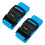 Luggage Straps with TSA Approved Combination Lock, Adjustable for Suitcases, 2 Pack, Light Blue 1