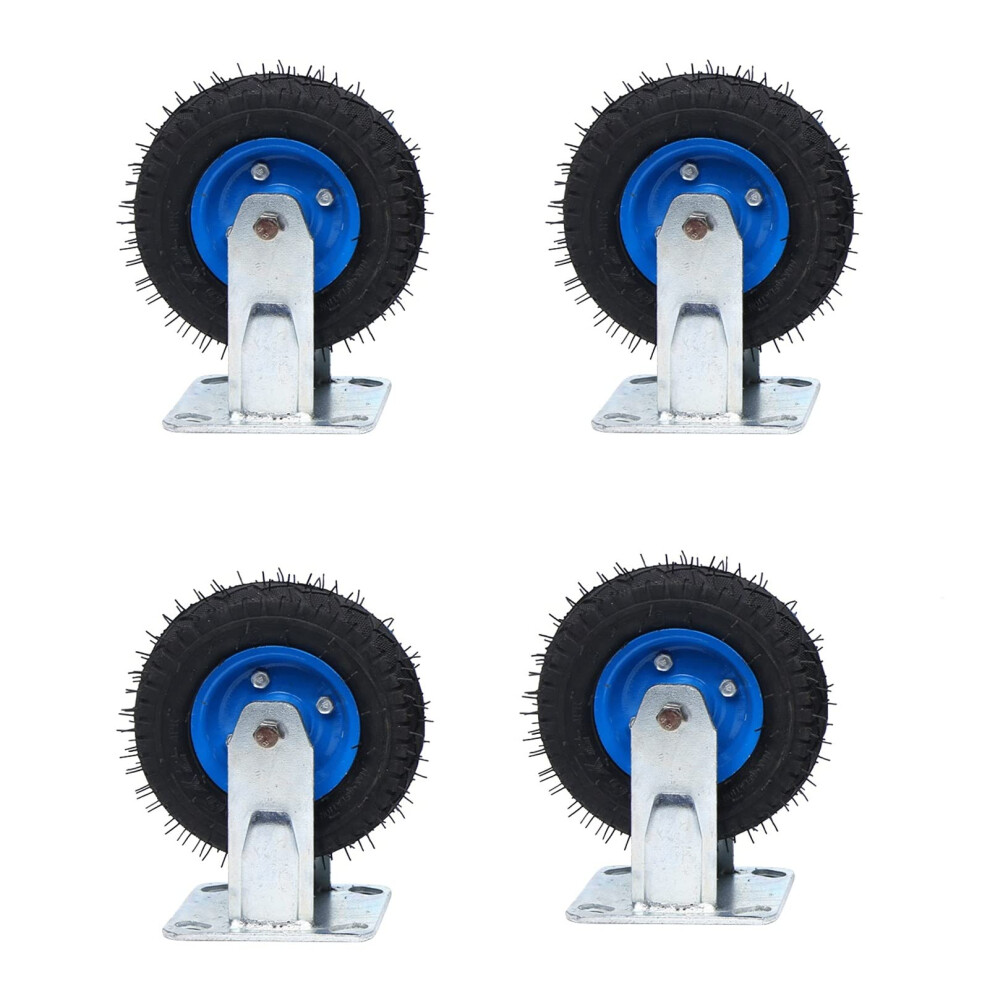 4 Pack Heavy Duty Swivel Casters 360 Rotation WearâResistant AntiâRust Wheels For Furniture And Workbench 9330225902188