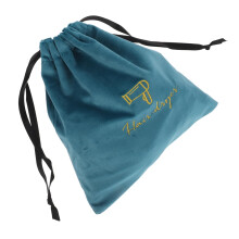 Foldable Hair Dryer Travel Bag with Large Capacity and Moisture Protection Fabric