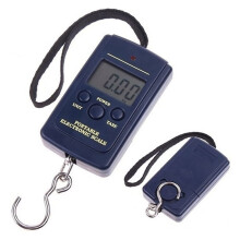 Digital Luggage Scale 40kg Digital Hanging Hook Scale with Backlit Display for Travel and Fishing