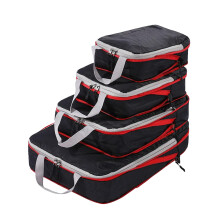 Compression Packing Cubes 4 Pack, Space Saving Large Capacity Travel Organizers for Suitcase