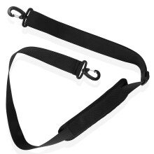 63 Inch Adjustable Replacement Shoulder Strap with Metal Hooks, Universal for Luggage and Duffel