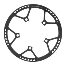 Alle Aluminiumlegierung 130mm BCD Klappradkette - Schwarz
