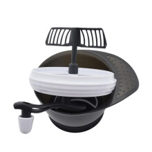 Hair Dye Mixing Bowl with Handle, NonSlip Base, Easy Clean for Salon and Home Hair Coloring