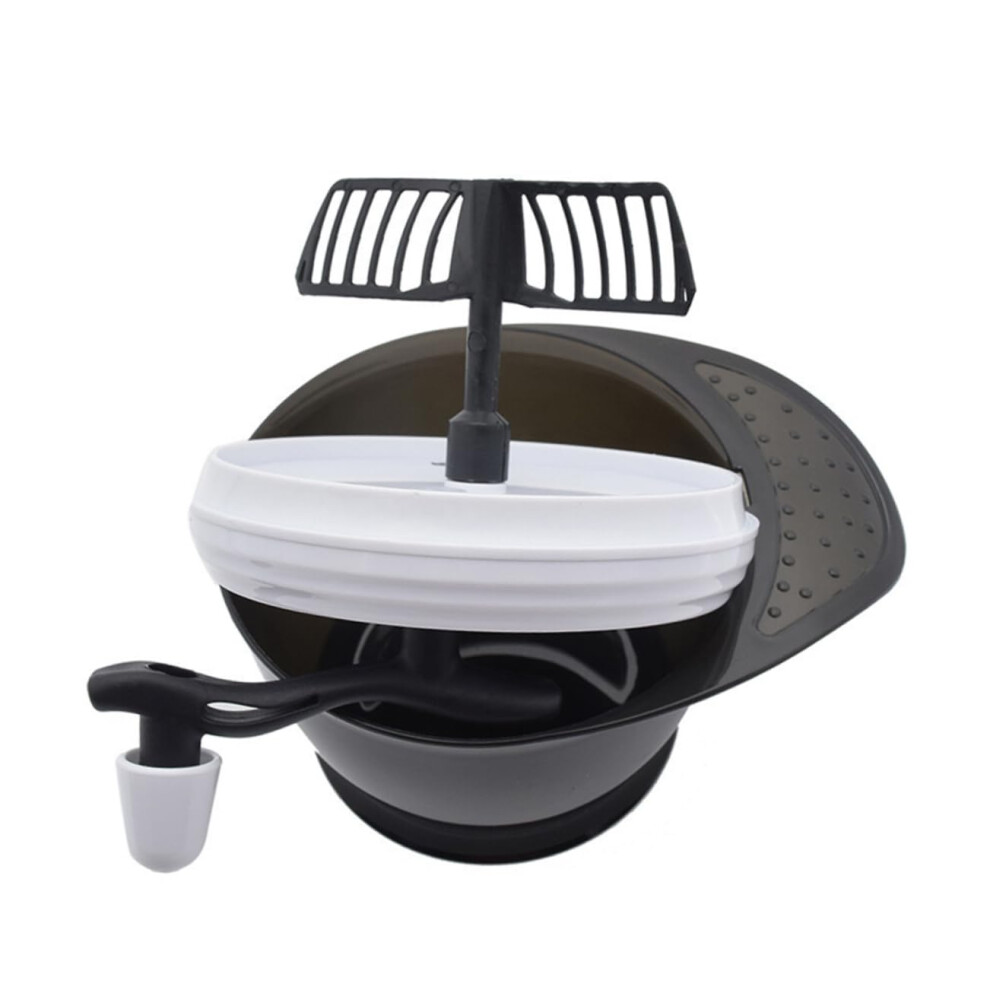 Hair Dye Mixing Bowl with Handle, NonSlip Base, Easy Clean for Salon and Home Hair Coloring