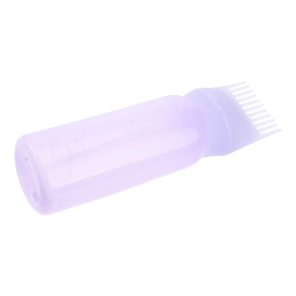 Hair Dye Applicator Bottle with Comb for Precise Root Application, Reusable Hair Coloring Tool