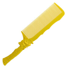 Wide Tooth Comb for Curly Hair with Ergonomic Grip, Compact Travel Friendly Detangling Comb