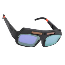 Lunettes de soudage solaires, DIN3/11, PP/ABS, alimentées par batterie ou solaire