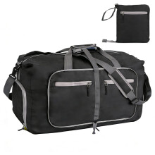 65L Waterproof Travel Duffel Bag, Foldable Packable Lightweight Large Weekend Bag