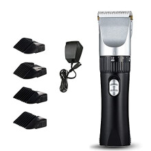Hair Clippers Cordless Waterproof Rechargeable Trimmer for Men with Stainless Steel Blades