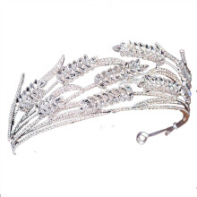 Bridal Headpieces Elegant Wedding Crown Retro Tiara for Bride Universal Hairstyle Compatibility
