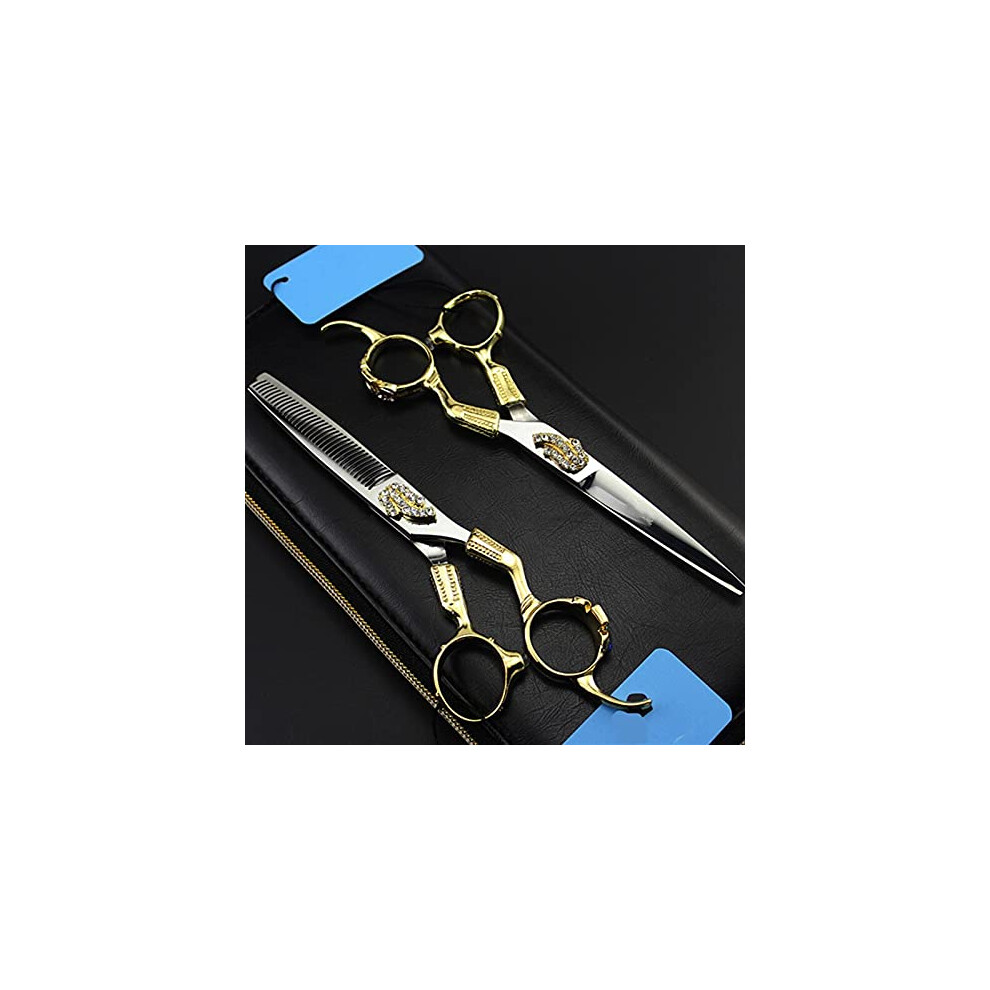 Professional Hair Cutting Scissors 6 Inch Japanese Steel Barber Shears with Sharp Precision Blades Ref: 2482