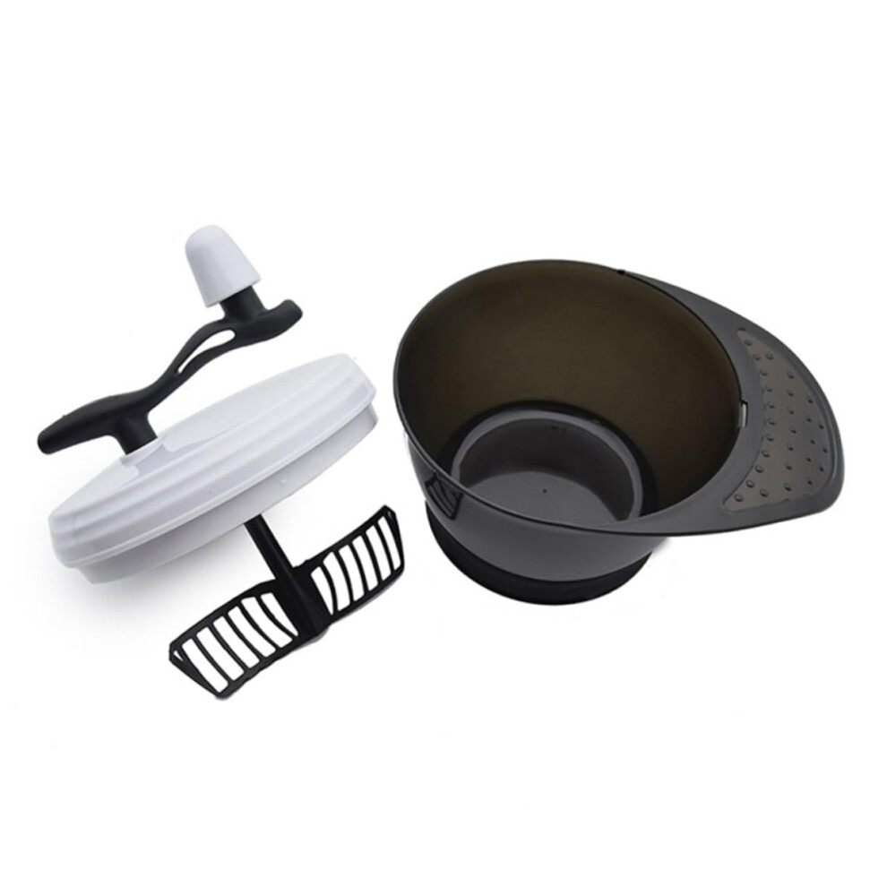 Hair Dye Mixing Bowl with Ergonomic Handle SpillReducing Design for Salon and Home Use