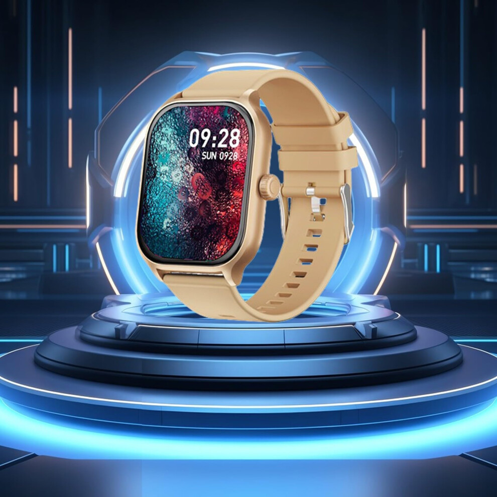 Smart Watch For Men And Women, Bluetooth Calling Smartwatch, 1.85 Inch Waterproof Fitness Tracker 9092120146479