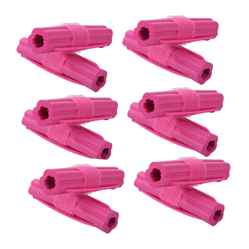 Self Grip Hair Rollers Heatless Curlers for Waves and Volume, Reusable Overnight Curlers 18pcs
