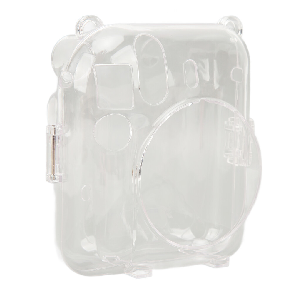 Transparent Pc Shell Case For Mini12 Instant Camera With Adjustable Strap 4931389872680