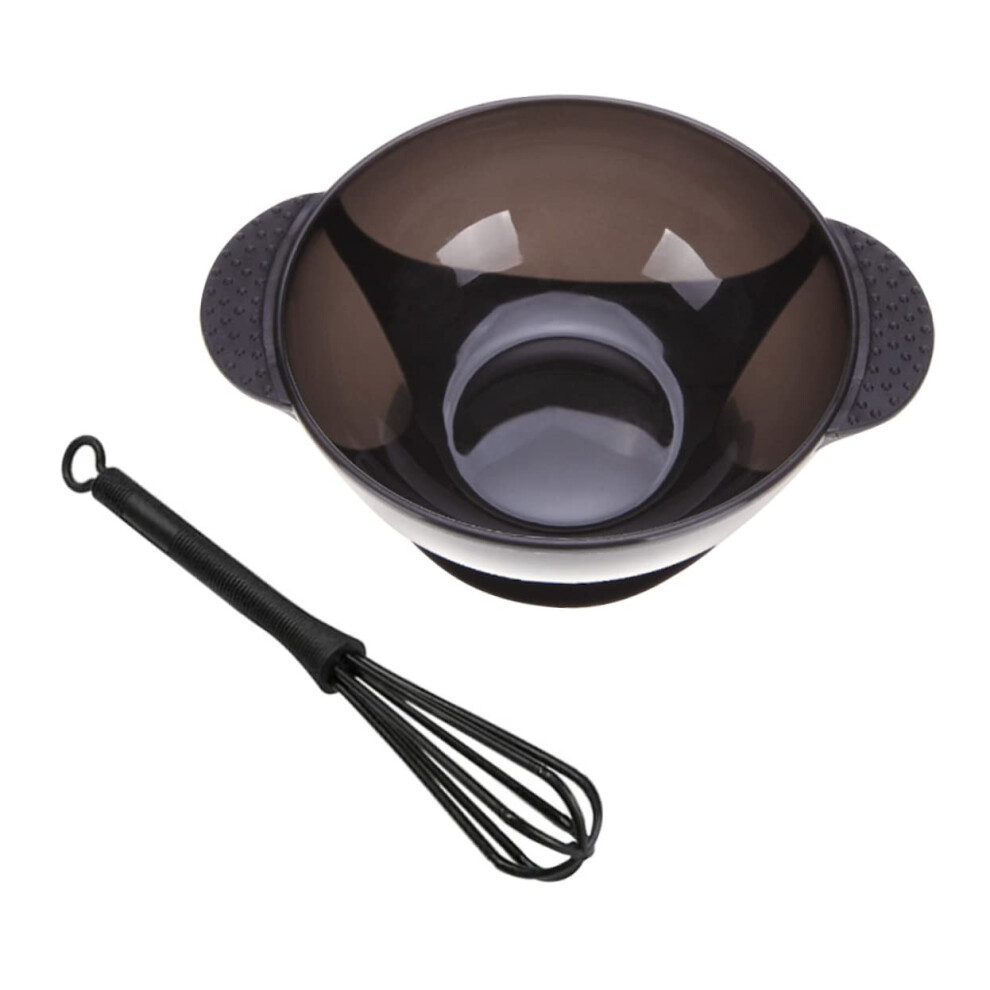 Hair Dye Mixing Bowl with Agitator, Professional Salon Hair Color Bowl Set with Suction Base