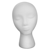 Adjustable Wig Stand and Mannequin Head for Styling, Display and Storage at Home or Salon