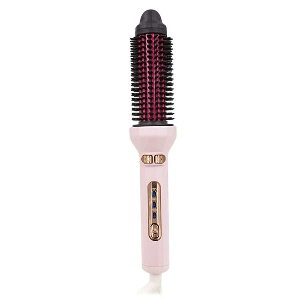 Hair Straightener Brush with AntiScald Comb, Fast 30s HeatUp and Auto Temperature Lock