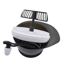 Hair Dye Mixing Bowl for Salon and Home Use, Durable Plastic, Washable and Reusable